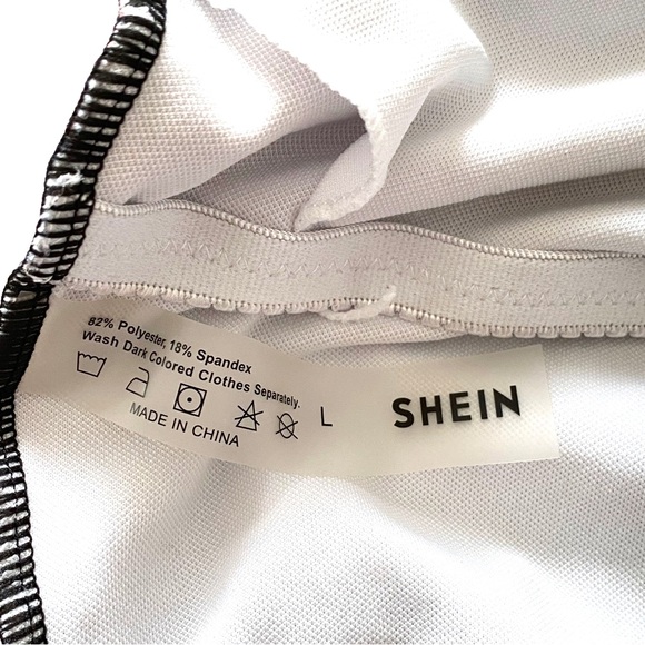 Tropical Swimwear One-Piece Swimsuit Floral Print Stripe Ruffle Top Bathing Suit - Picture 15 of 16